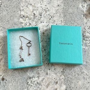 Tiffany & Co. Sterling Silver Key Necklace
